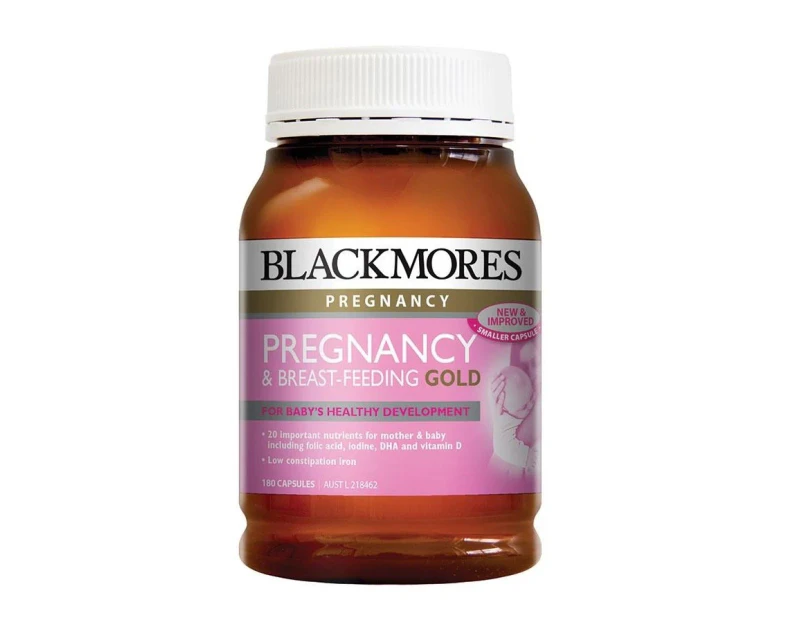 Blackmores-Pregnancy and Breastfeeding Gold 180 Capsules