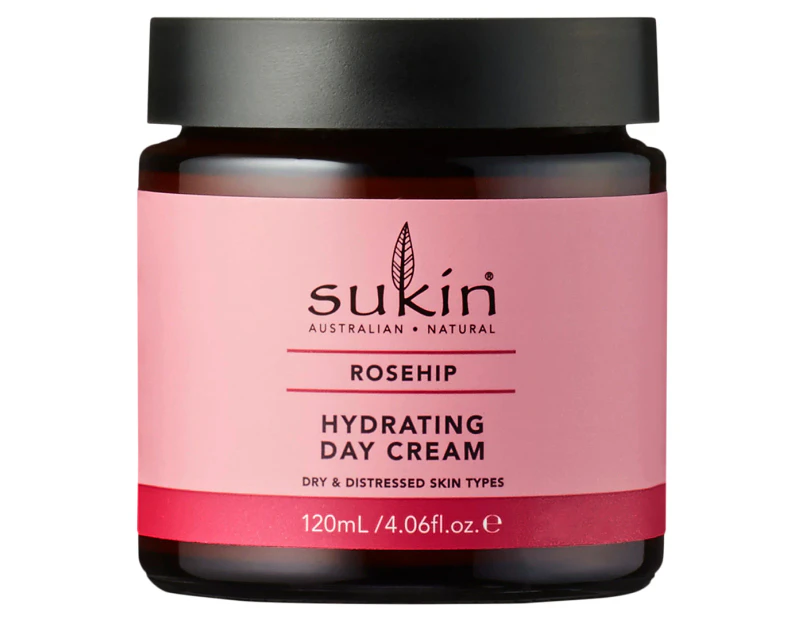 Sukín Rosehip Hydrating Day Cream 120mL