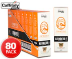 8 x Grinders Espresso Caffitaly Coffee Capsules 10pk