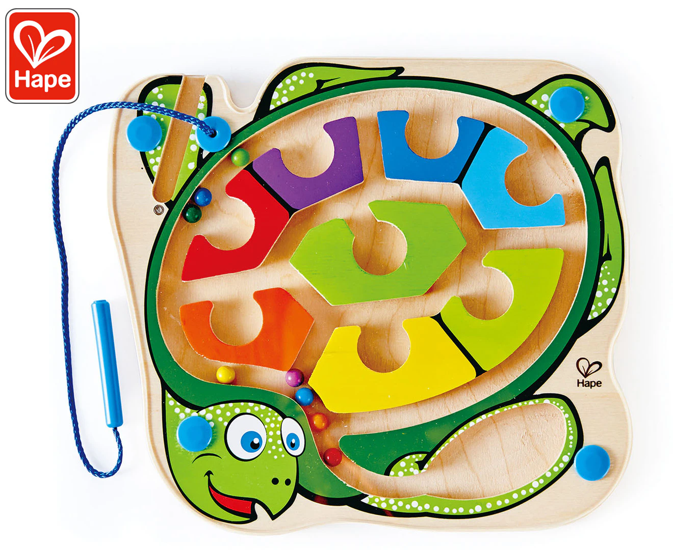 Hape Colorback Magnetic Sea Turtle Travelling Fun game Activity Kids Toy 24m+