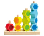 Hape 11-Piece Counting Stacker Toy