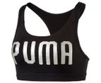 Puma Women's Powershape Forever Sports Bra - Puma Black/Puma Silver