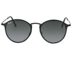 Ray-Ban Blaze Round RB3574N Sunglasses - Black/Grey Gradient 2
