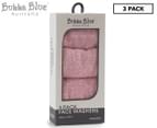 Bubba Blue Face Washers 3-Pack - Pink 1