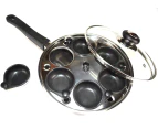 6 Cup Stainless Steel Egg Poacher