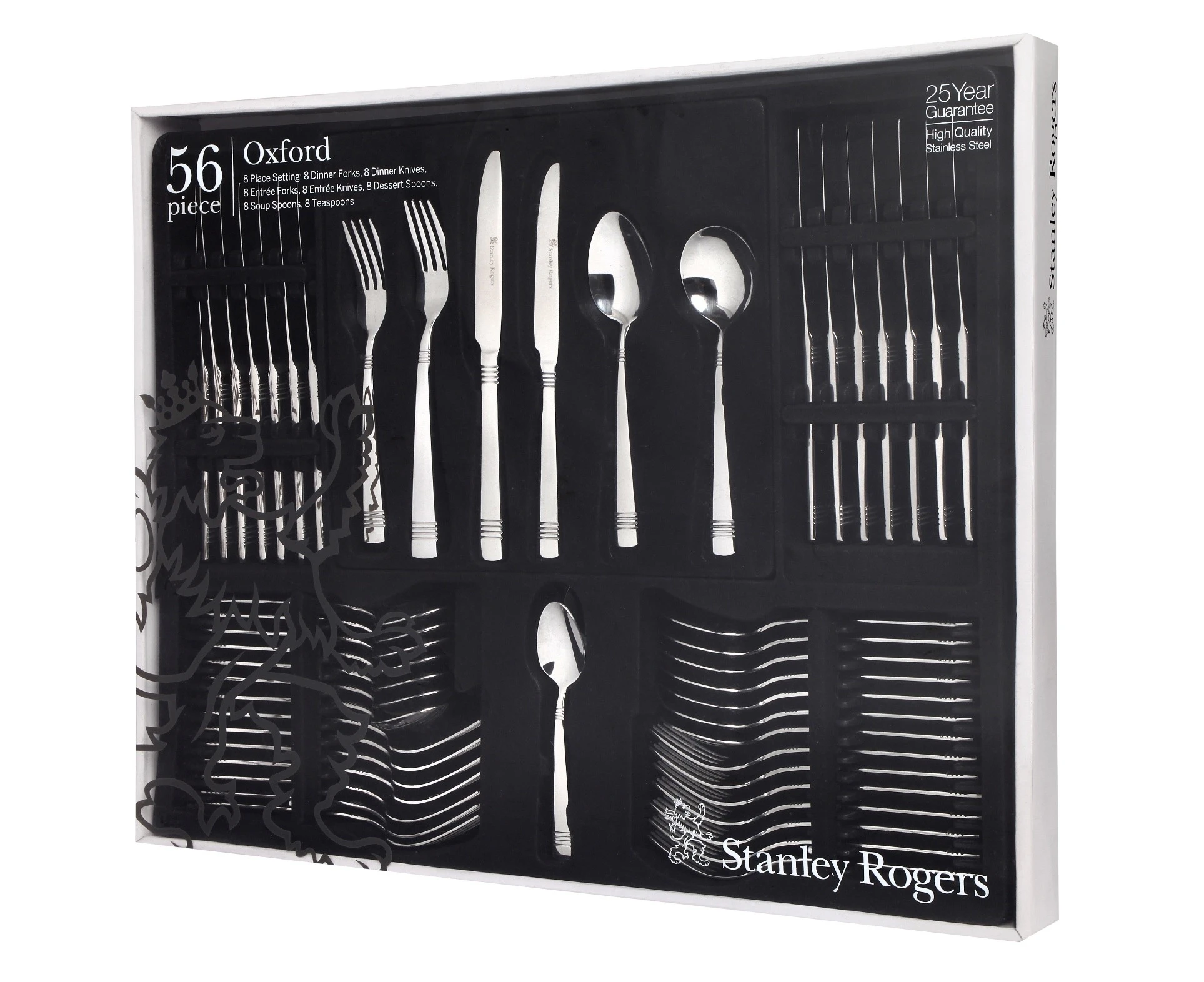 Stanley Rogers 56 Piece Oxford Cutlery Gift Boxed Set