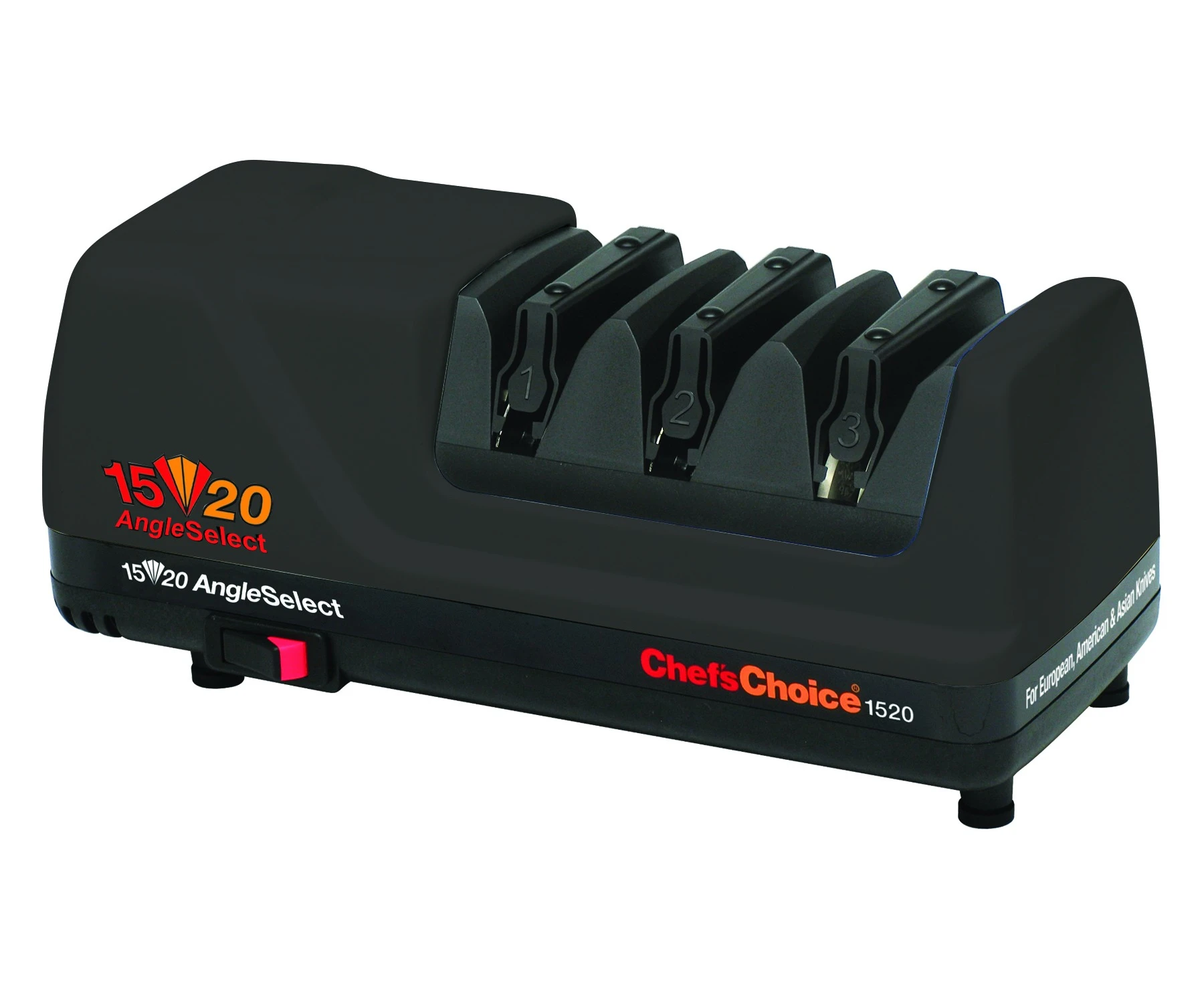 Chefs Choice Diamond Hone Angleselect Electric Knife Sharpener Model 1520 Pro