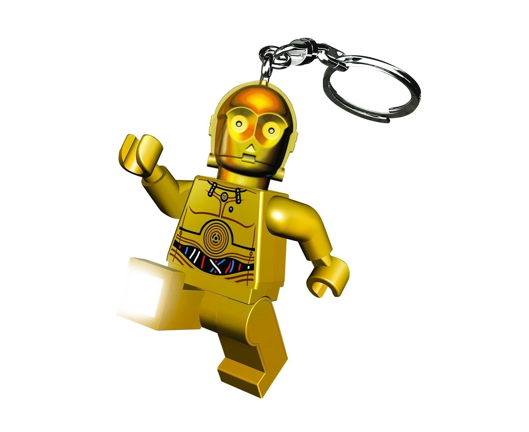 Star Wars Official Lego C-3Po Keylight (Gold) - NS4776