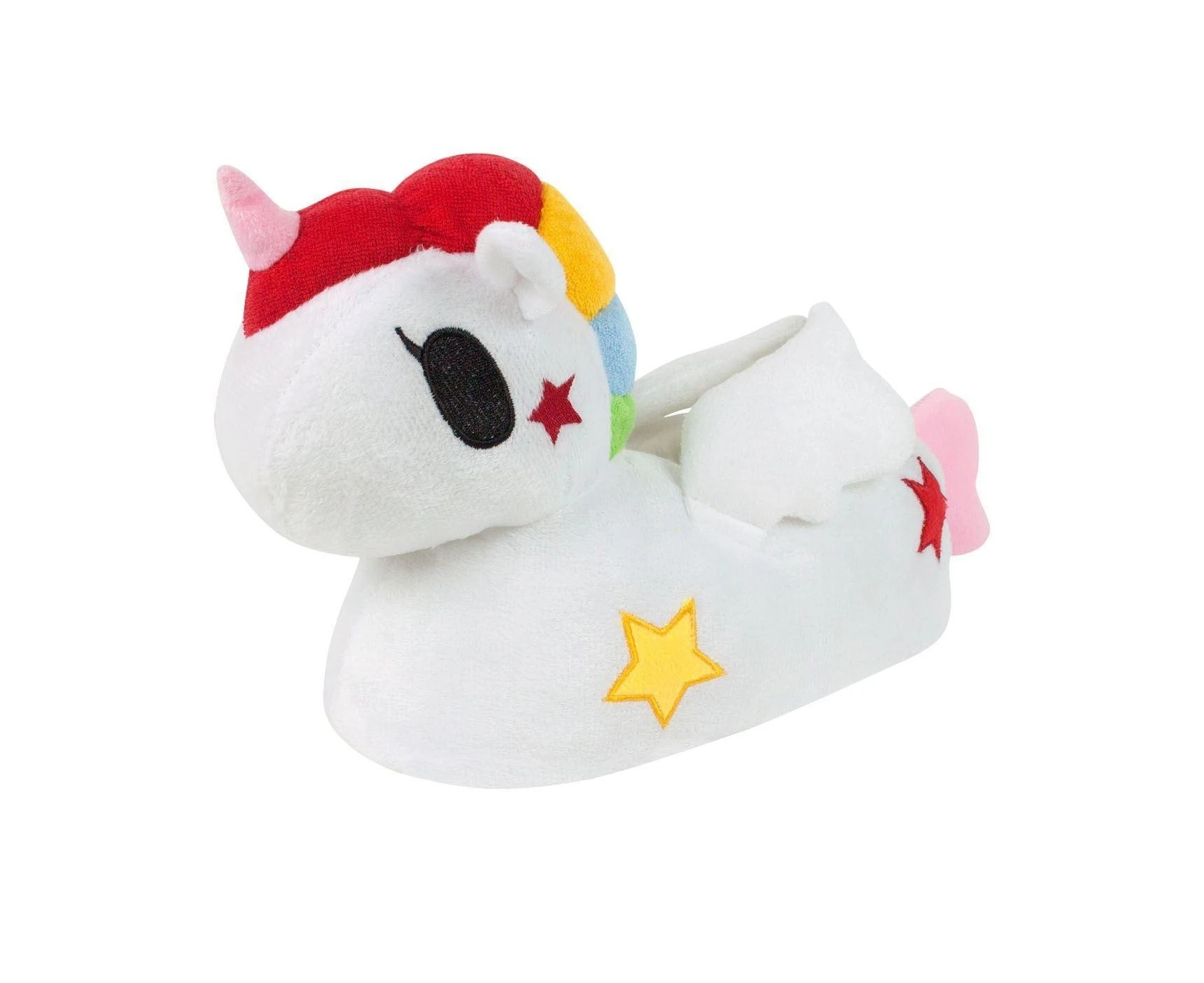 Tokidoki Womens Unicorno 3D Slippers (White) - NS4764