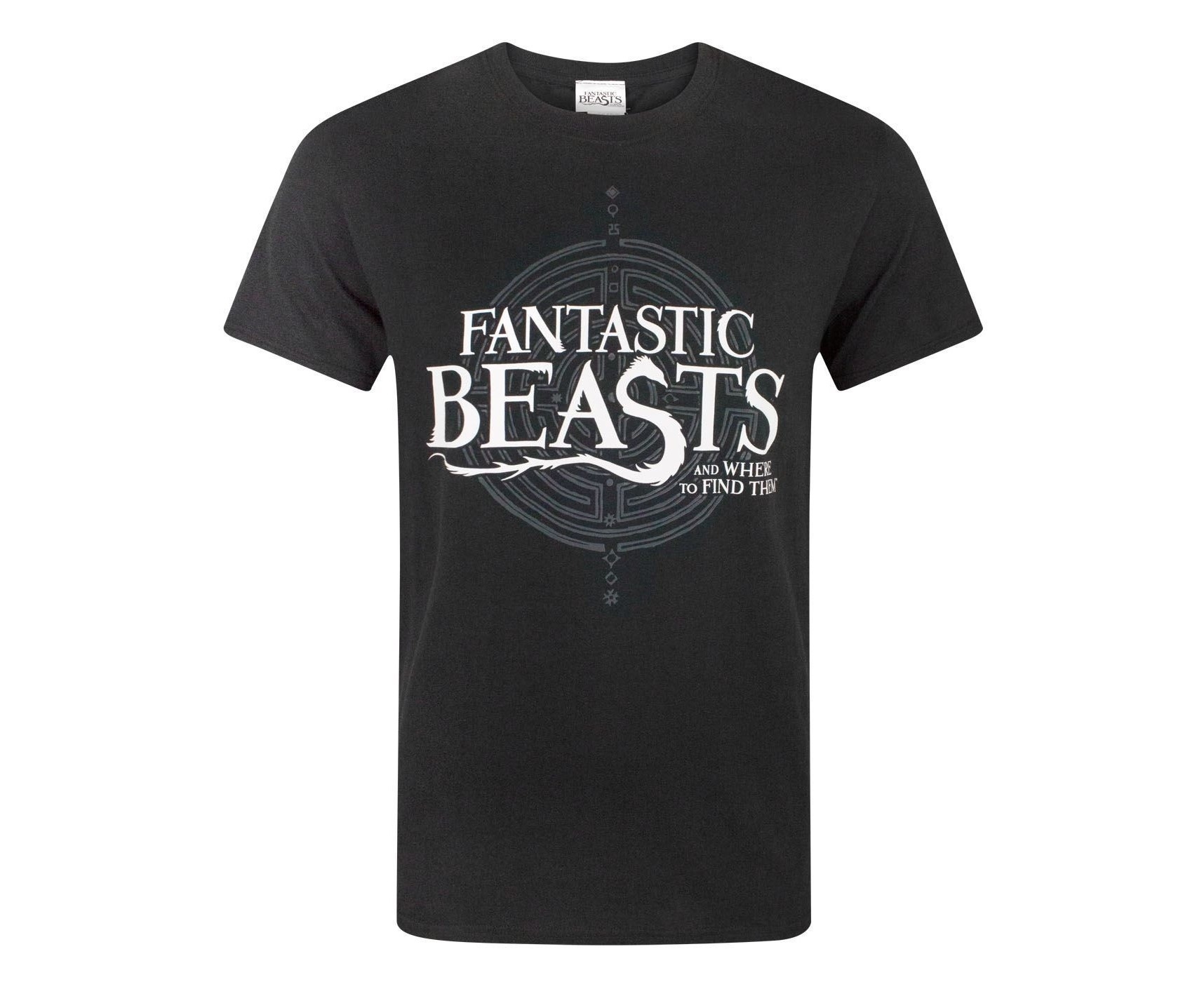 Fantastic Beasts And Where To Find Them Mens Logo T-Shirt (Black) NS4354 