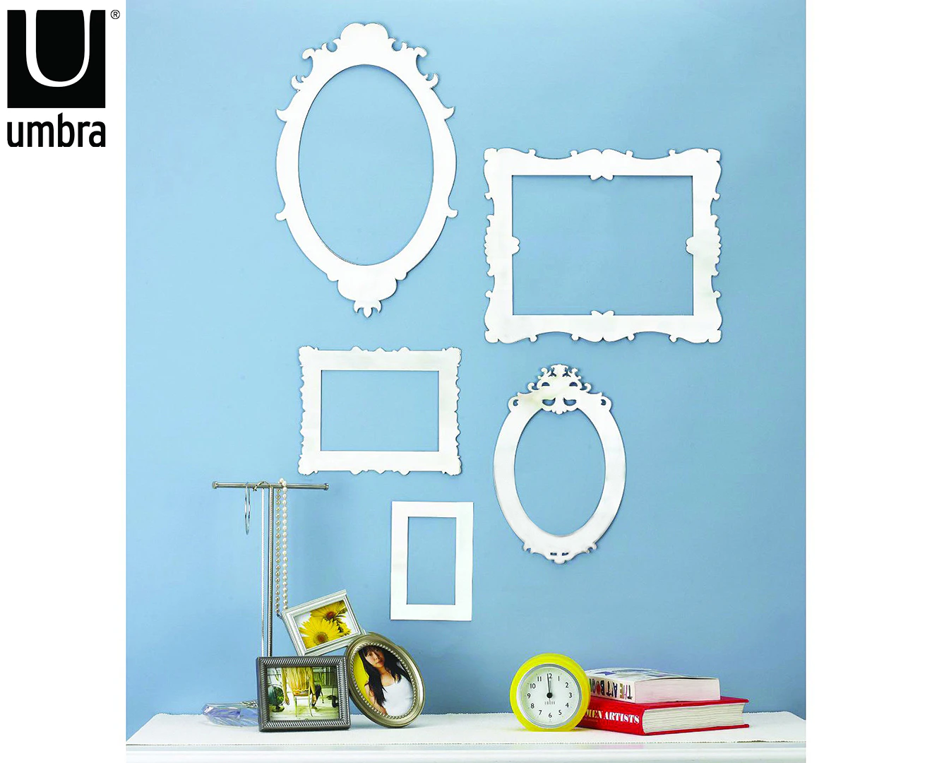 5pc Umbra Frama Decorative Photo/Image Home/Office Hanging Wall Decor Frame Set