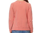 All About Eve Women's Signature Crew - Peach