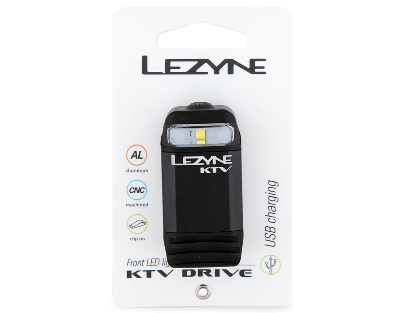 Lezyne KTV Drive Front LED Light - Black