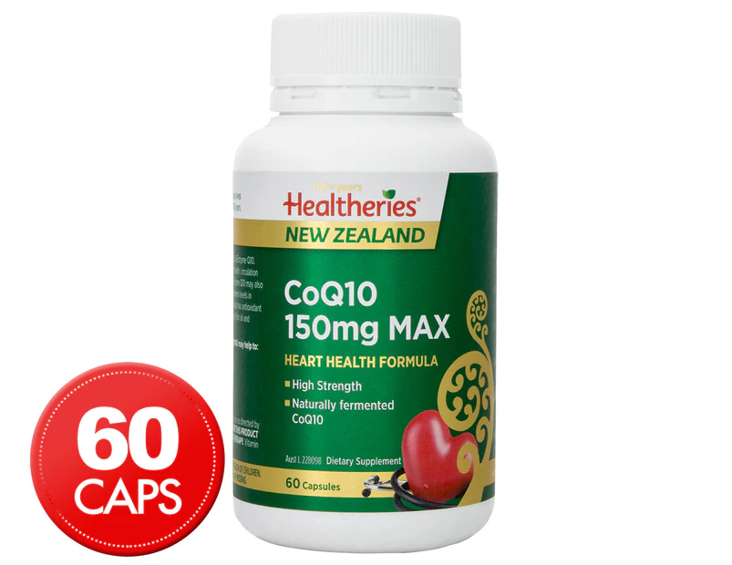 Healtheries CoQ10 150mg MAX 60 Caps