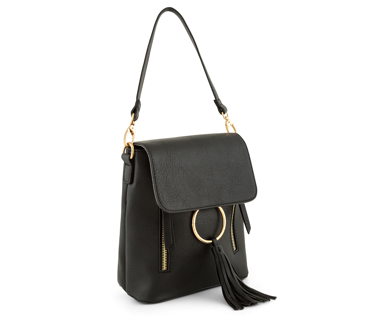 Tony Bianco Bethany Shoulder Bag - Black | Catch.co.nz