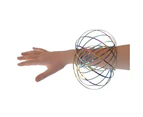 Daju Arm Slinky | Rainbow Flow Ring | 3D Kinetic Spring Toy