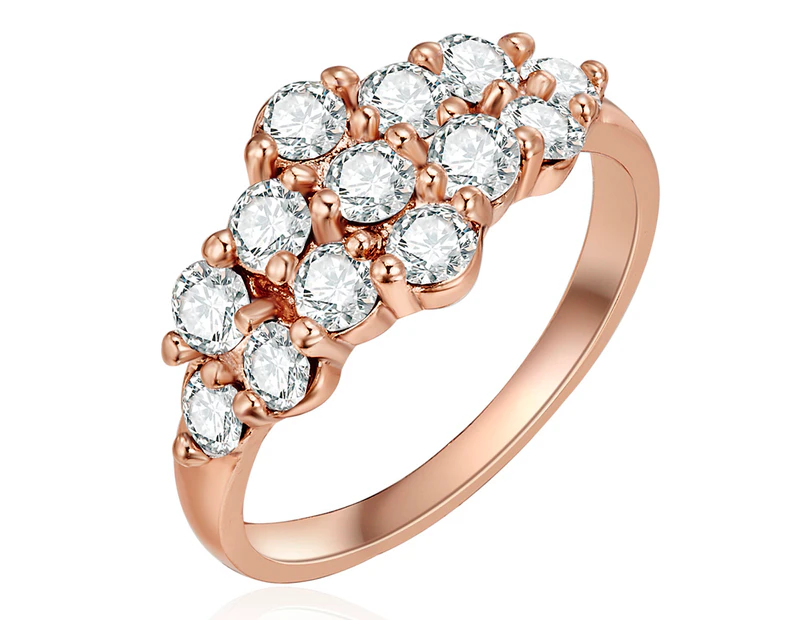 Mestige Darcie Ring w/ Swarovski® Crystals - Rose Gold