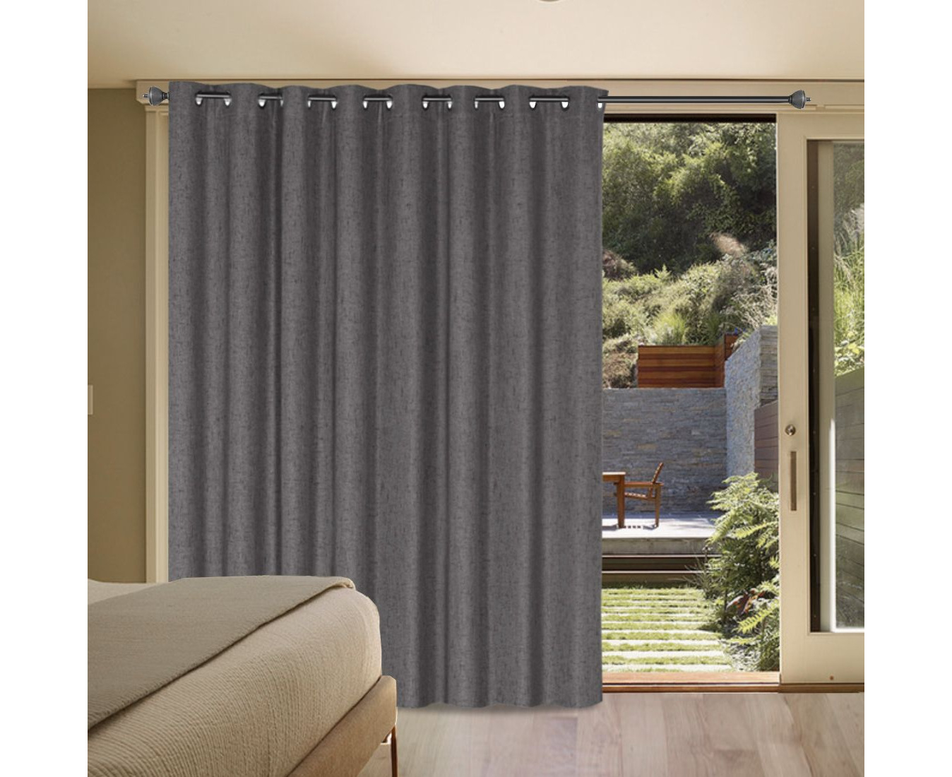 Blackout Linen Curtains For Living Room