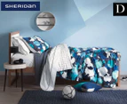 Sheridan Keon Kids' Double Bed Quilt Cover Set - Midnight