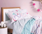Sheridan Zia Kids' Single Bed Quilt Cover Set - Pink