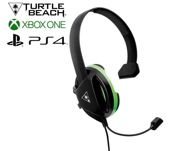Turtle Beach Ear Force Recon Chat Gaming Headset For Xbox One - Black/Green