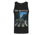 The Beatles Official Mens Abbey Road Vest (Black) - NS5003
