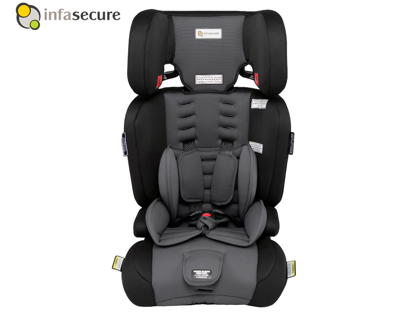 Infa Secure 6 Months-8 Years Visage Astra Convertible Booster Seat - Grey