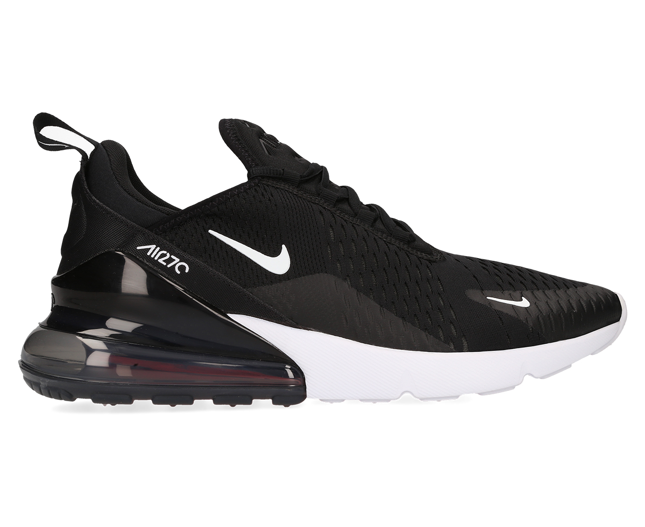 Nike Men's Air Max 270 Shoe - Black/Anthracite-White | Catch.com.au