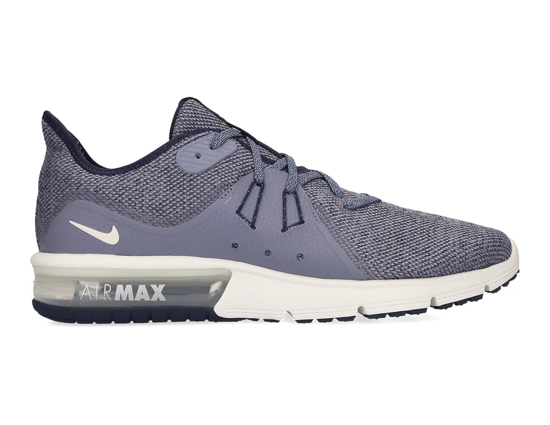 Nike Men's Air Max Sequent 3 Shoe - Obsidian/Summit White