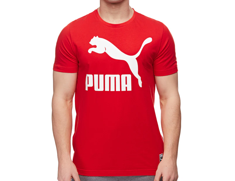 Puma Men's Archive Logo Tee - Flame Scarlet