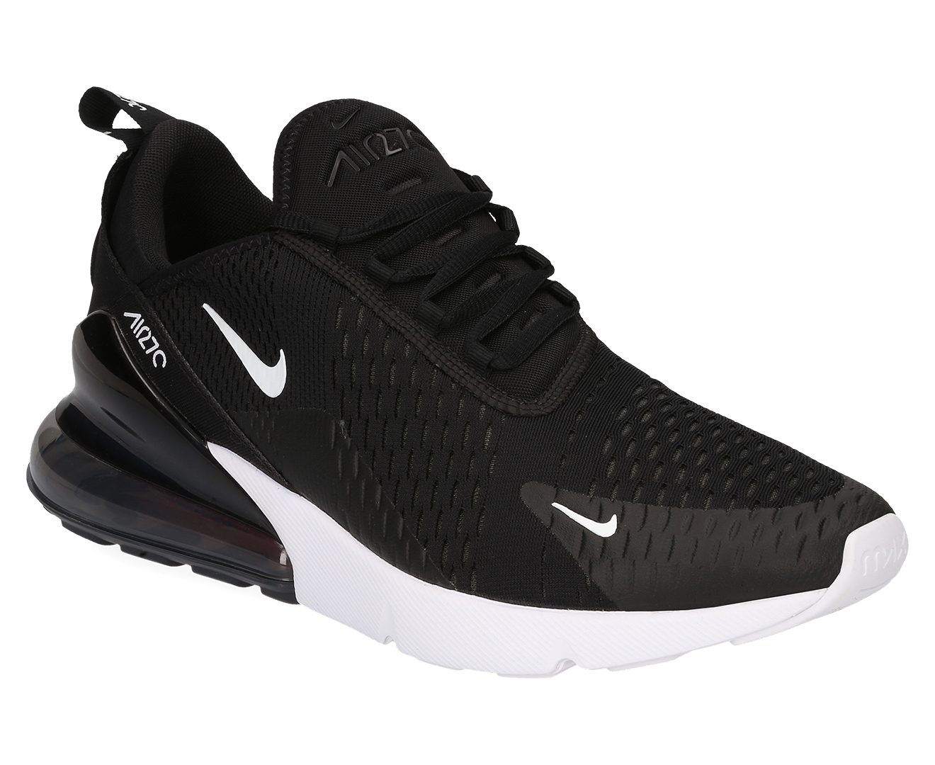 Nike Men's Air Max 270 Shoe - Black/Anthracite-White | Catch.com.au