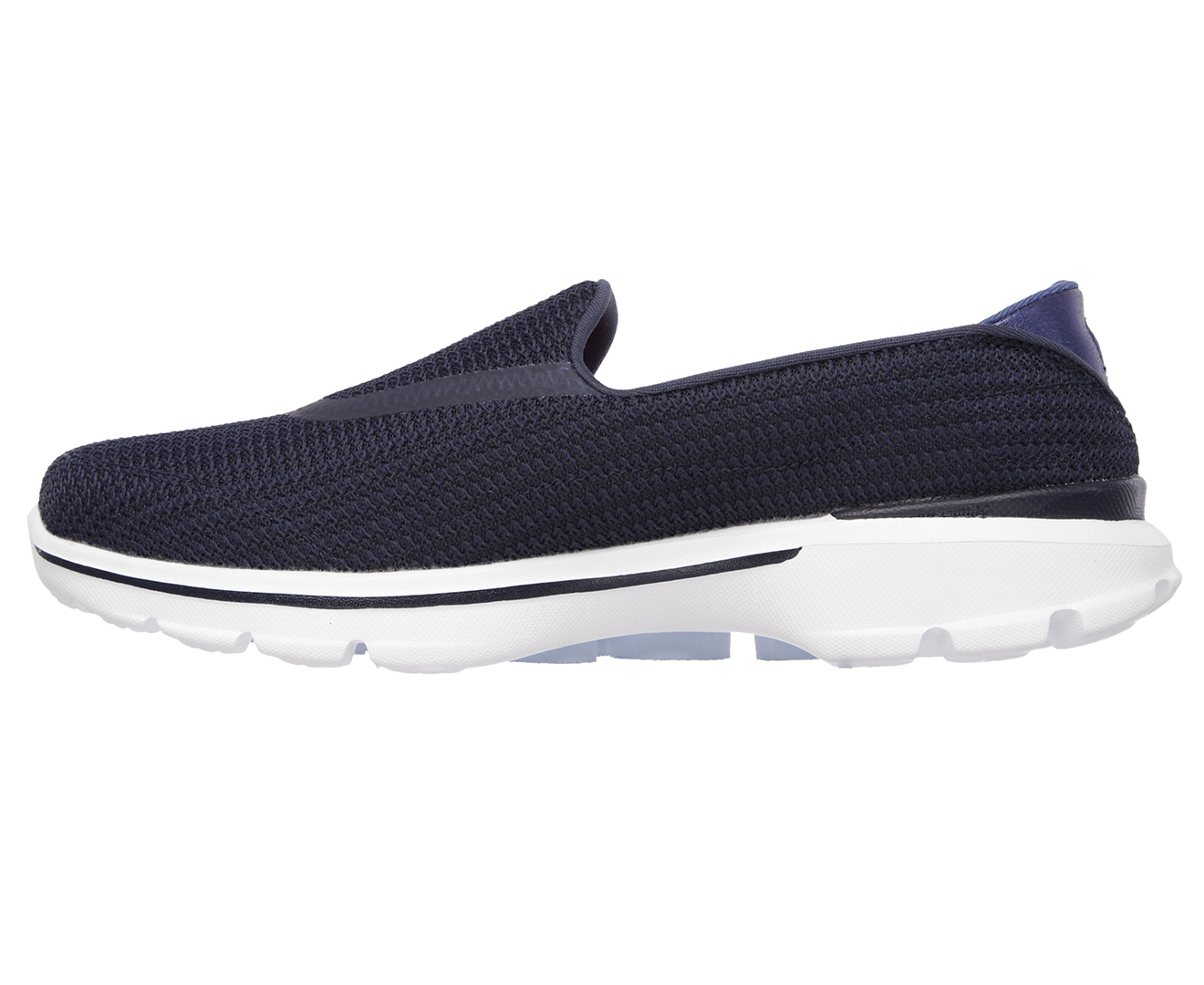 Skechers Women's Go Walk 3 Slip-On Shoe - Navy/White | Catch.co.nz