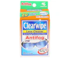 6 x Clearwipe Anti-Fog Lens Cleaner 20pk