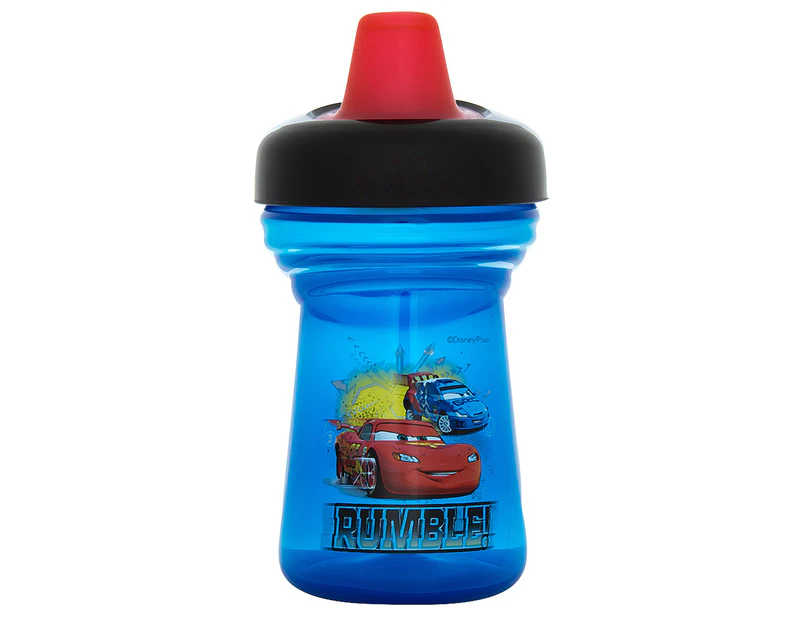 Disney Cars Soft Spout 266mL Spill-Proof Sippy Cup - Blue/Multi