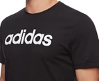 Adidas Men's Commercial Linear T-shirt - Black