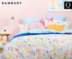 Bambury Sami Queen Bed Quilt Cover Set - Multi