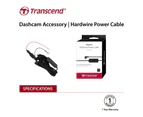 TRANSCEND TS-DPK2 Dashcam hardwire kit for DrivePro, Micro-B (For DP230 / DP130 / DP110)