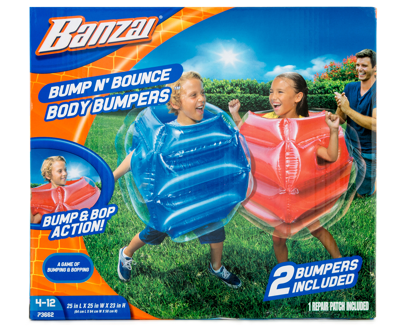 Banzai® Bump N' Bounce Body Bumpers™