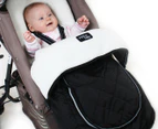 Valco Baby Deluxe Footmuff Sleeping Bag for Pram/Stroller - White