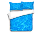 3D Water Wave 206 Bed Pillowcases Quilt