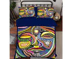 3D Colorful Face 100 Bed Pillowcases Quilt