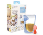 Cherub Baby 150mL Food Storage Pouch 10-Pack + Bonus Spoon