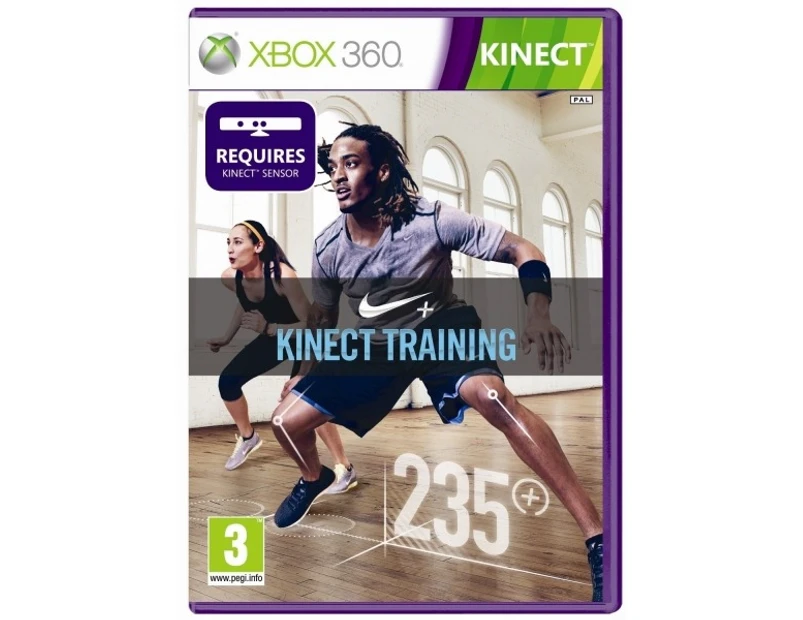 Kinect Nike Plus Training Game XBOX 360