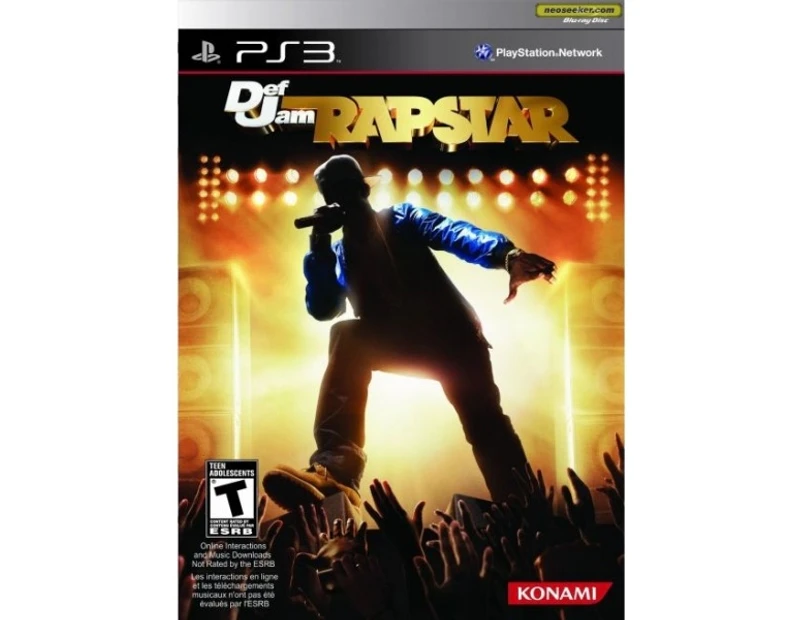 Def Jam Rapstar + Mic Bundle PS3 (#)