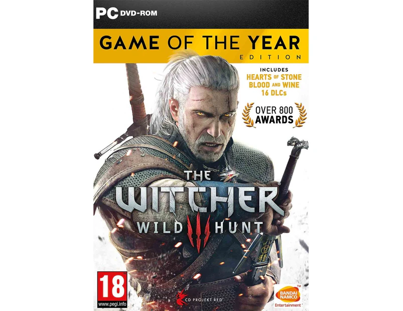 The Witcher 3 Wild Hunt Game Of The Year (GOTY) PC Game
