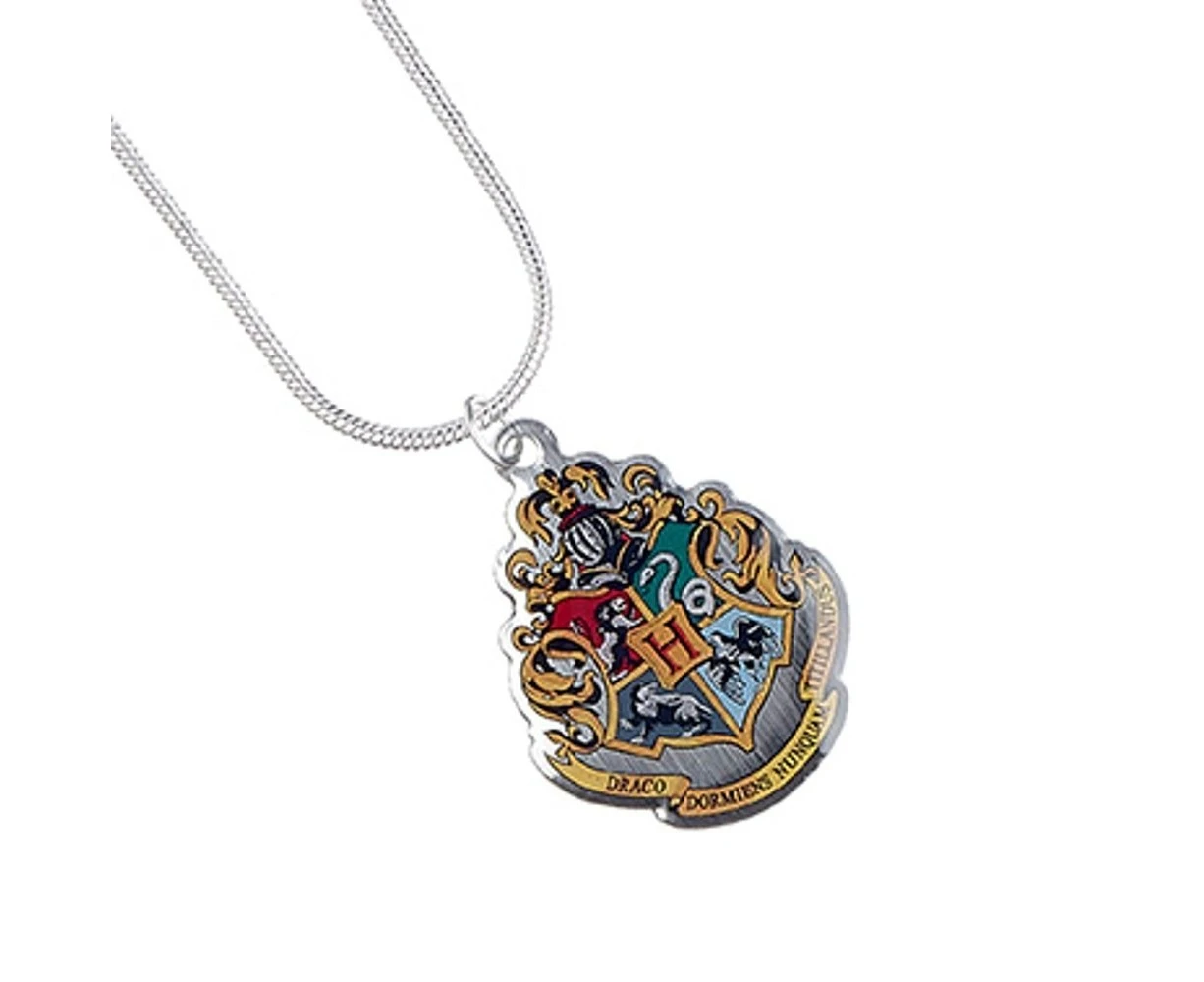 Harry Potter Necklace Hogwarts Crest