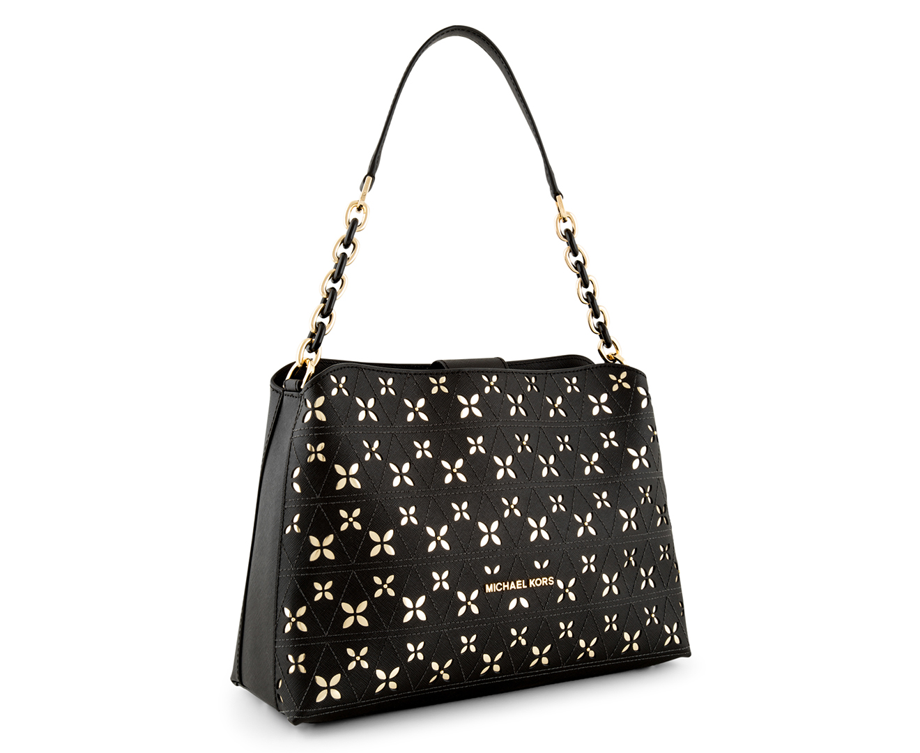 MICHAEL MICHAEL KORS Womens Portia Large Shoulder Bag Oyster Coggles #20 MICHAEL MICHAEL KORS Womens Portia Large Shoulder Bag Oyster Coggles