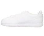 Nike Men's Cortez Basic Leather Shoe - White