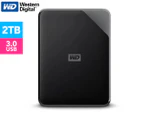 WD Elements SE USB 3.0 2TB Portable Hard Drive - Black
