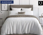Sheridan La Salle Queen Bed Standard Quilt Cover - White